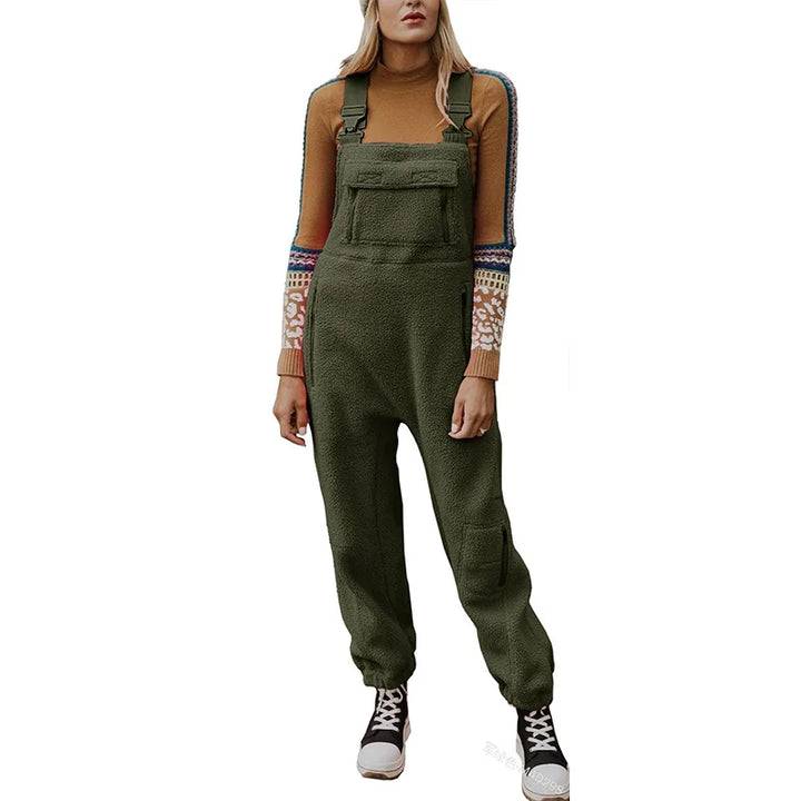 Alice Fleece Overalls